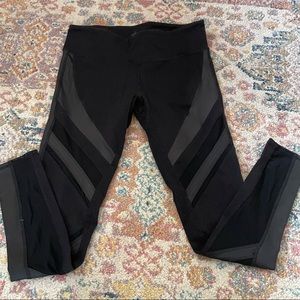 Alo yoga Moto legging with mesh detail